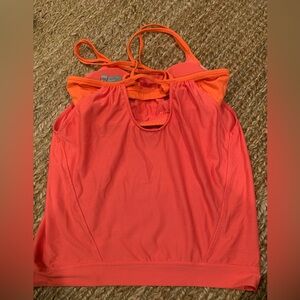 sports blouse with bra in perfect condition